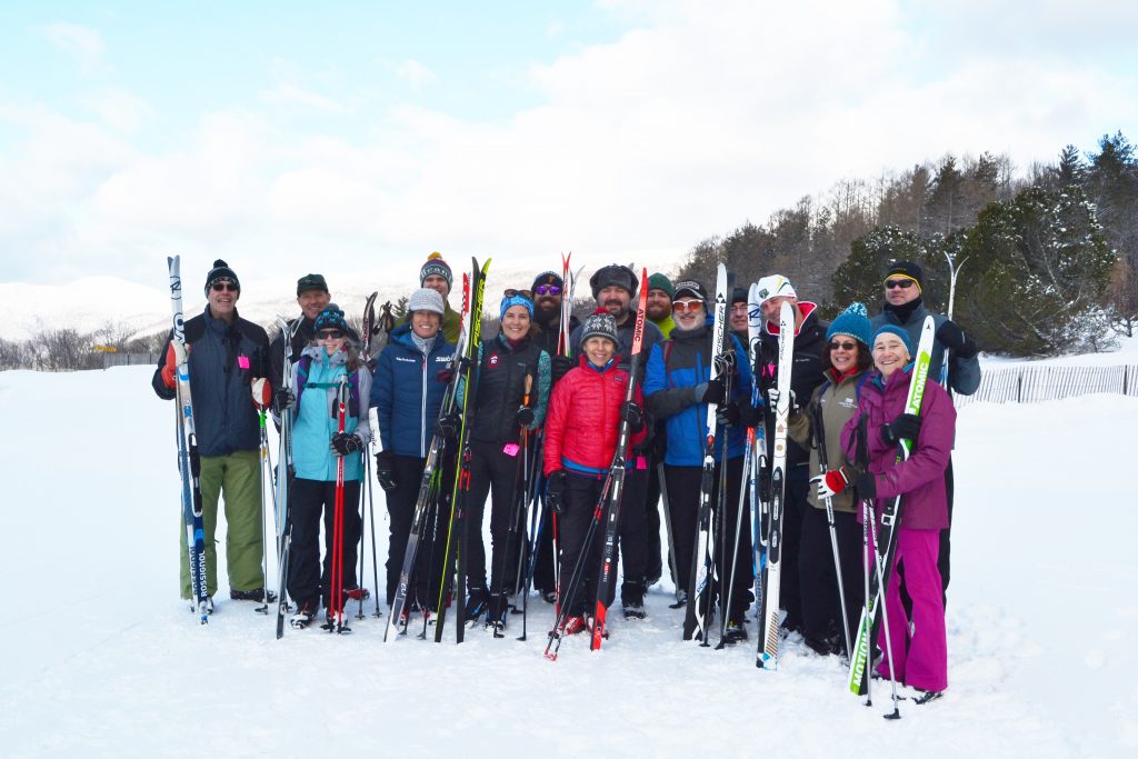 Ski group at Trapp's